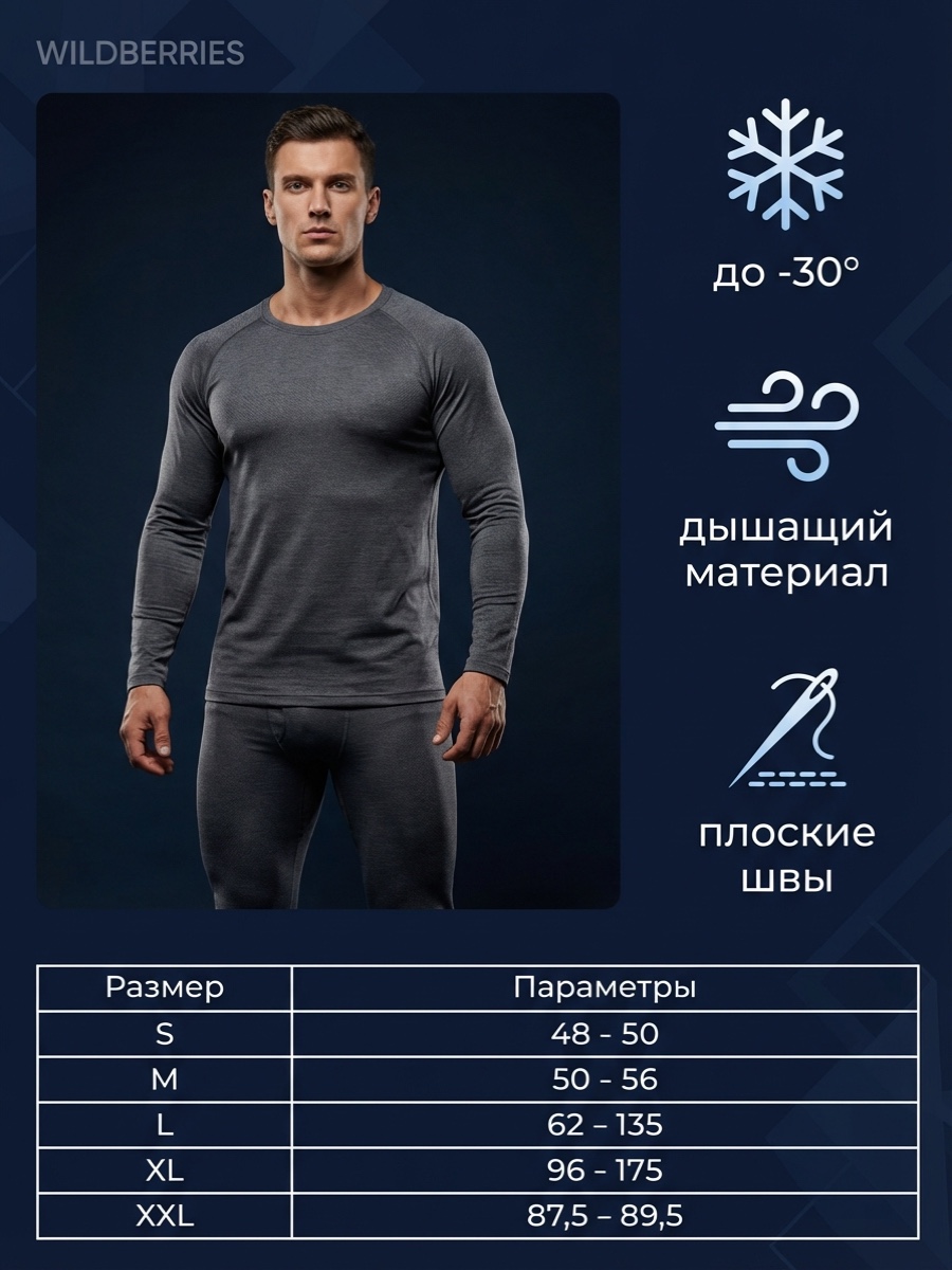 Карточка термобелья WB